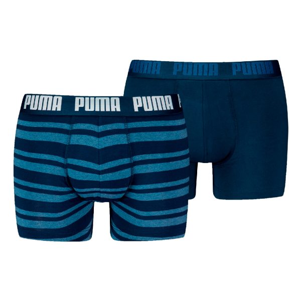 938326-02 PUMA MEN EVERYDAY HERITAGE STRIPE BOXER MULTICOLOR