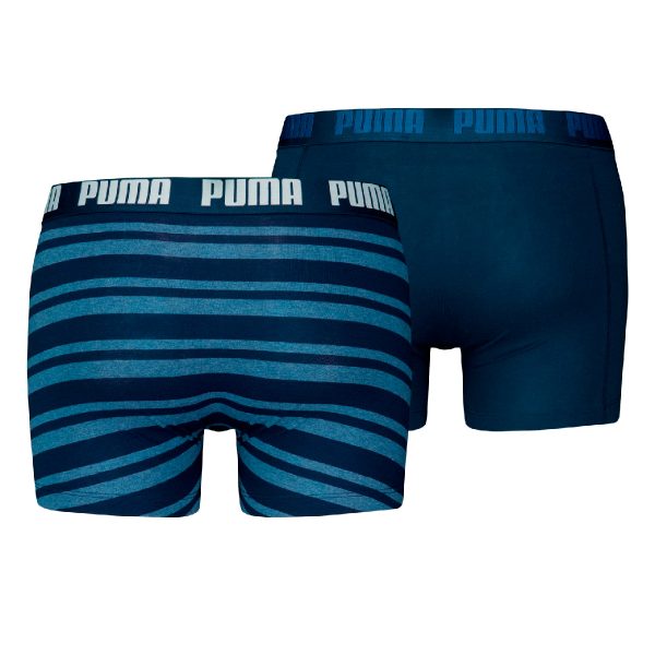 938326-02 PUMA MEN EVERYDAY HERITAGE STRIPE BOXER MULTICOLOR - Imagen 2